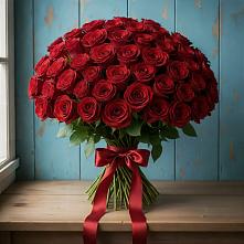 Букет Красные розы Блэк Меджик в Витиме