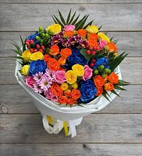 Букет цветов из:  Розы и Хризантемы в Витиме