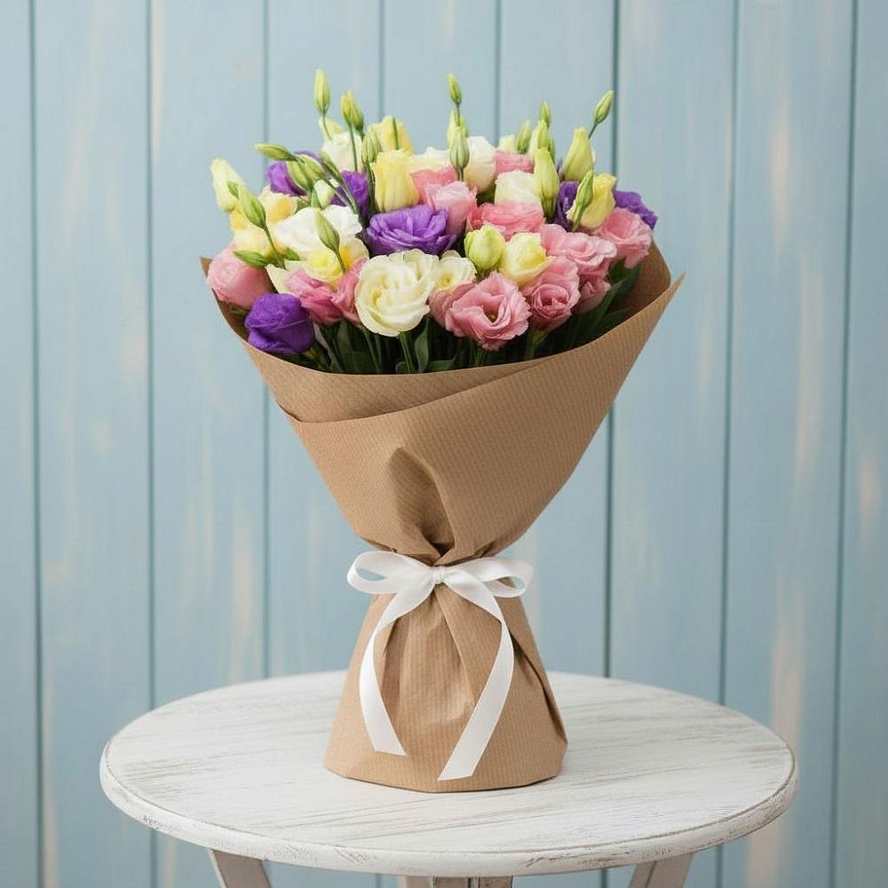 Букет цветов из: Лизиантусы в Витиме