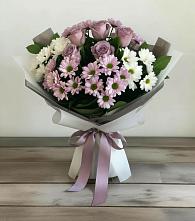 Букет цветов из:  Хризантемы и Розы в Витиме