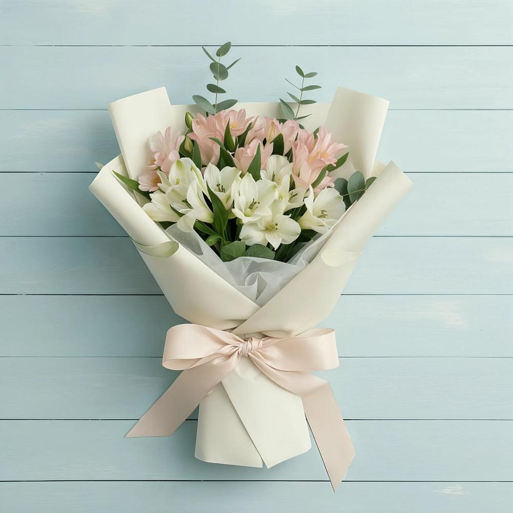 Букет цветов из: Альстромерии в Витиме