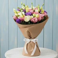 Букет цветов из:  Лизиантусы в Витиме