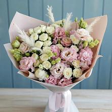 Букет цветов из:  Альстромерии и Розы в Витиме